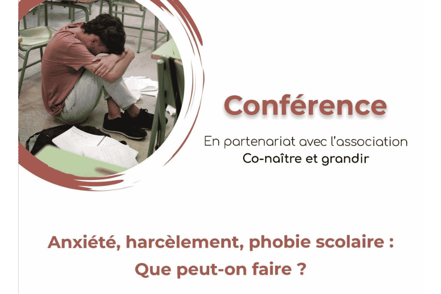 affiche harcelement enfant repli conférence