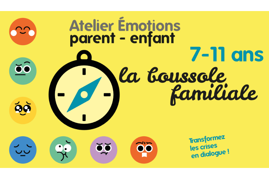 boussole emoticones emotions