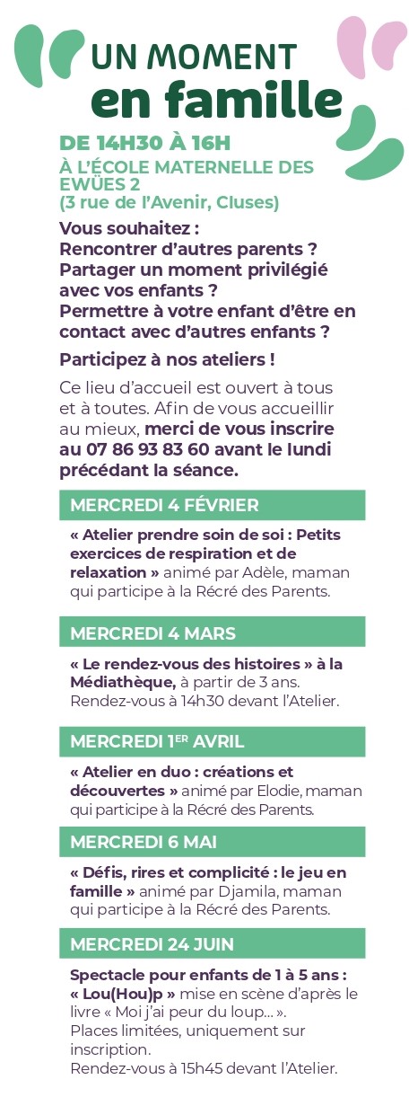 affiche récré des parents accompagnement parentalité enfance a adoelscence