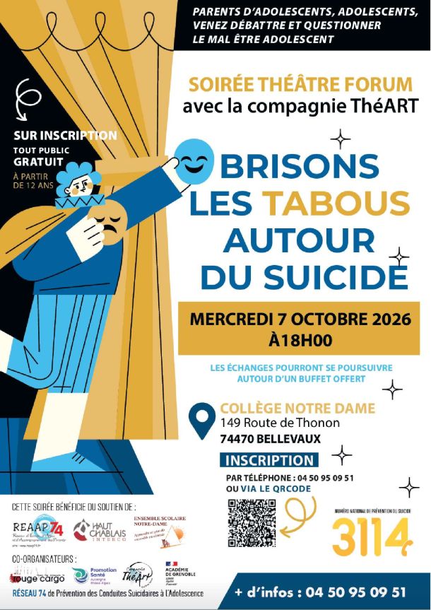 theatre forum tabous suicide