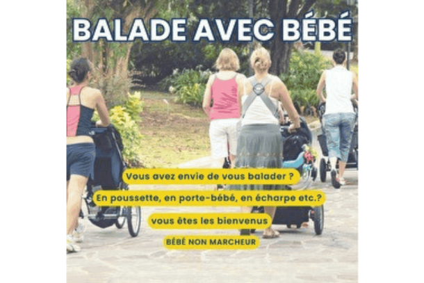 balade bébé parent poussettes portages