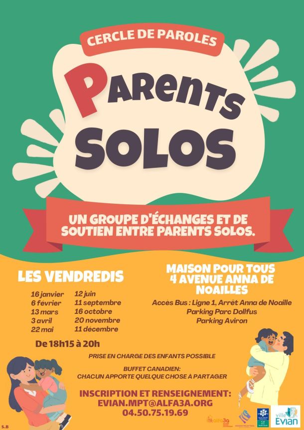 visuel parents solos groupe d'echanges