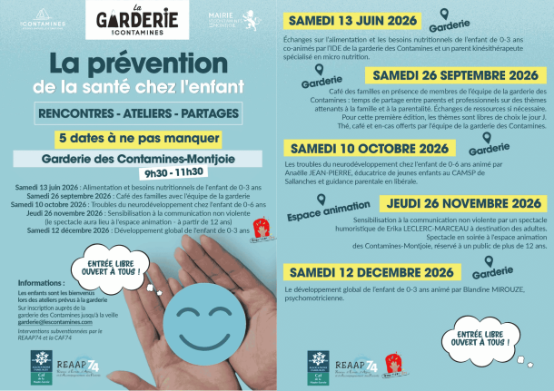 prevention sante enfant echanges rencontres ateliers bleu