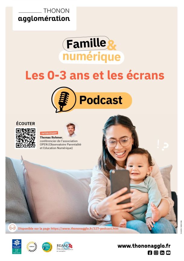 affiche podcast écrans enfants