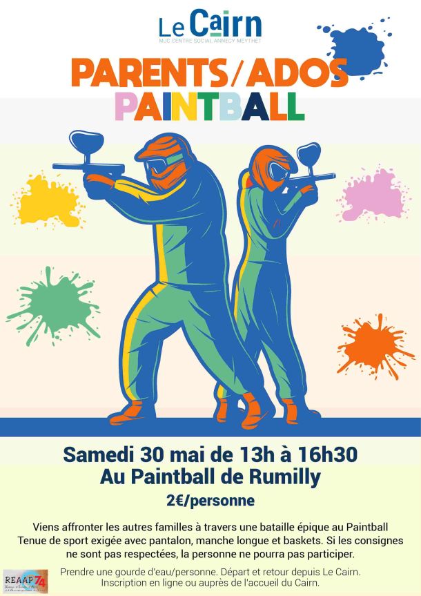 paintball tache parent ado