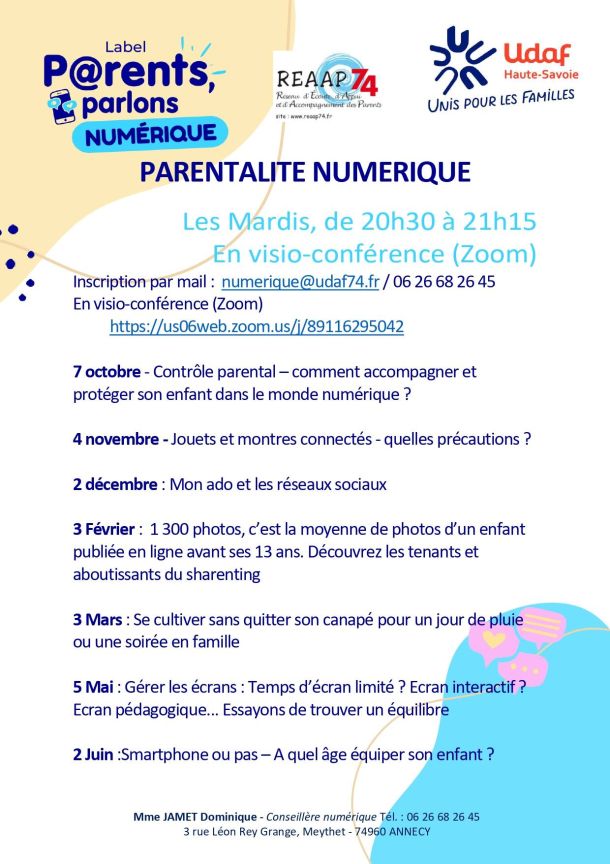 information webinaire udaf parentalité numérique